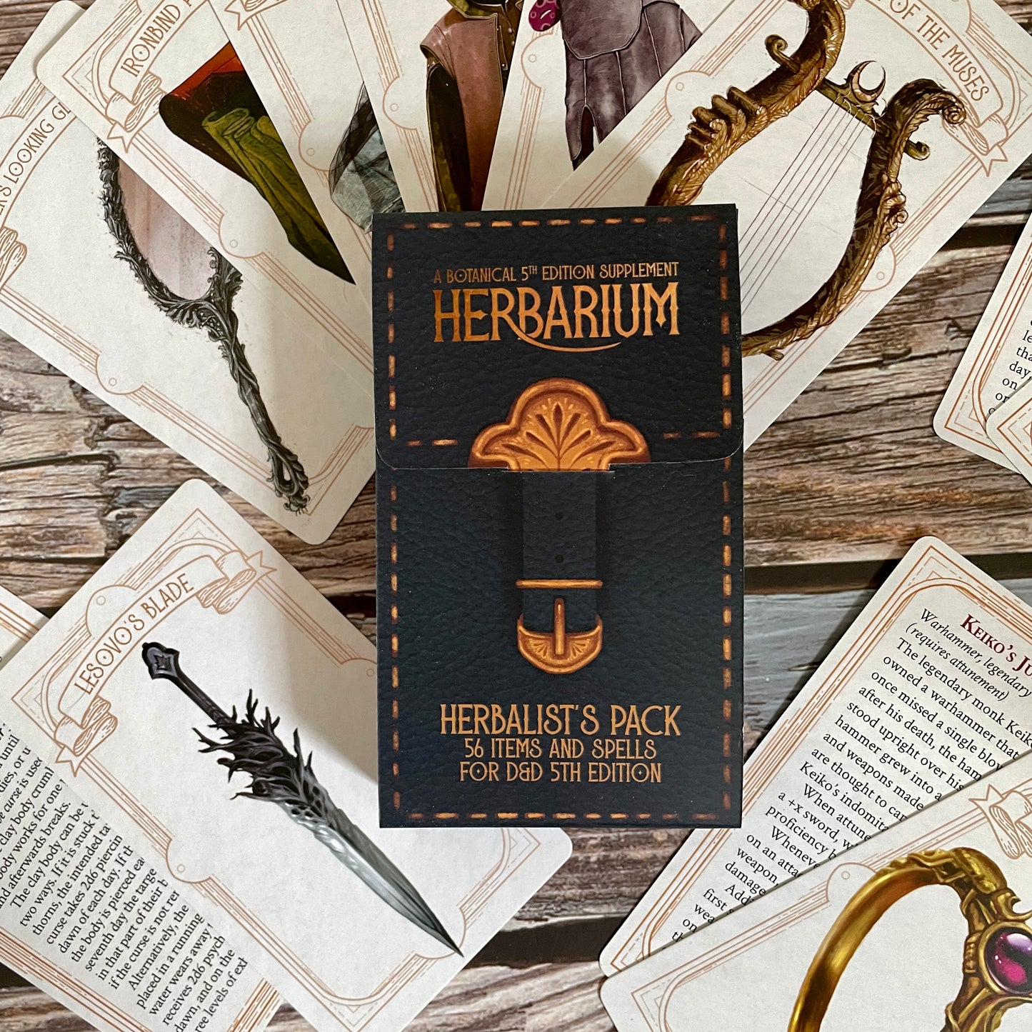 Herbalist's Pack: 5e Magic Item Cards