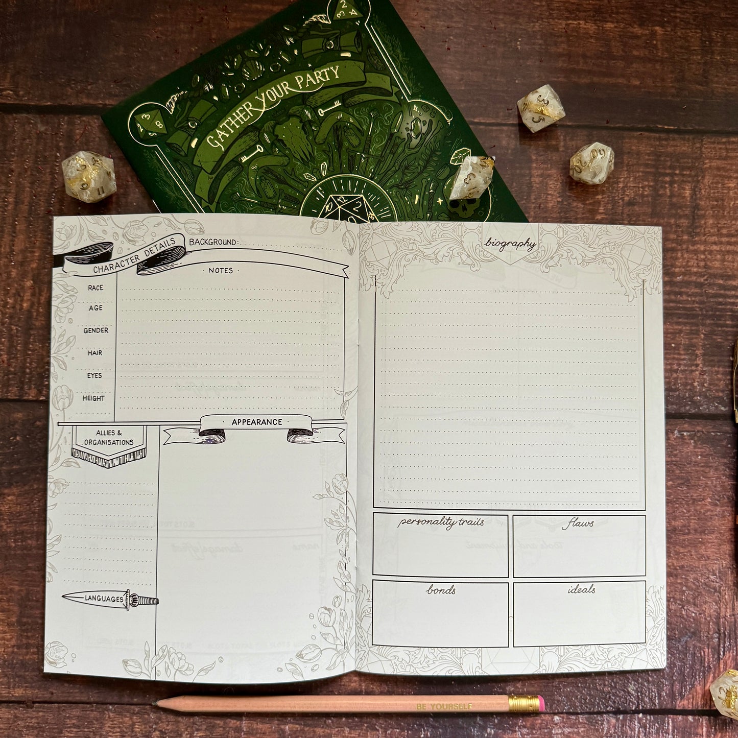 D&D Character Journal