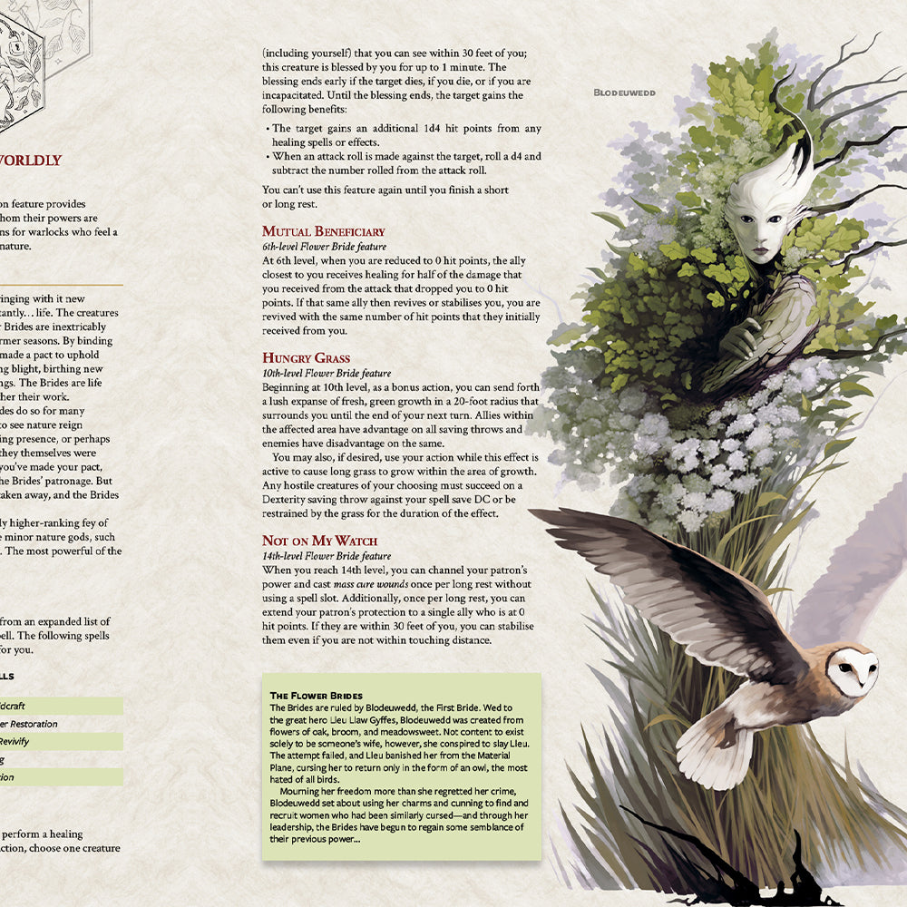 Herbarium: A Botanical 5e Supplement