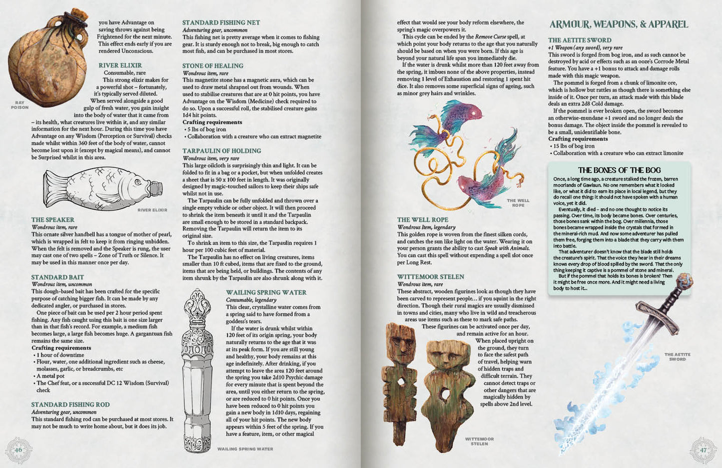 Aquarium: A Watery 5e Rulebook