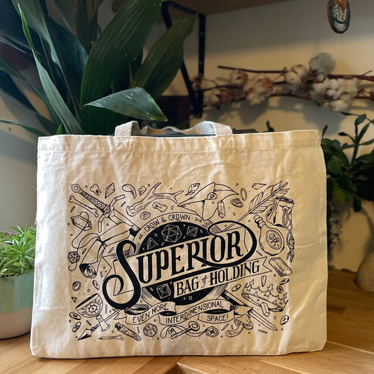 Superior Bag of Holding Tote Bag