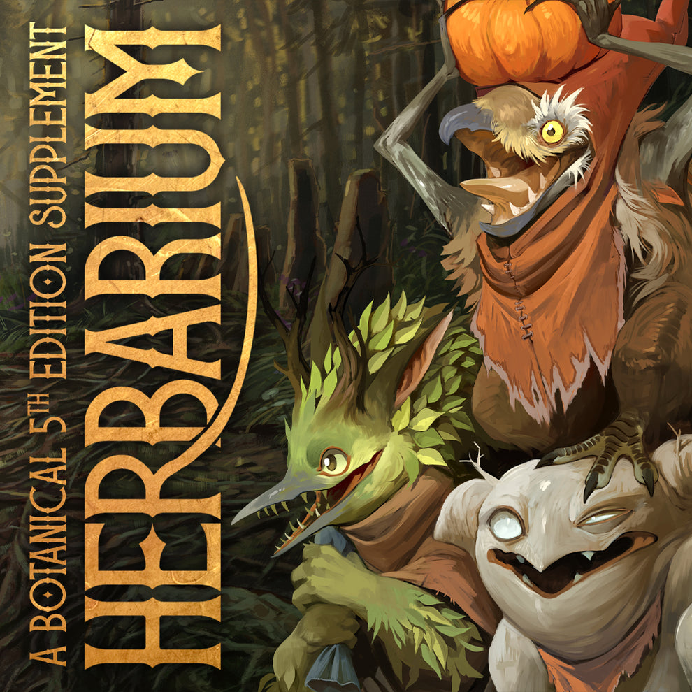 Herbarium: A Botanical 5e Rulebook – Crow & Crown